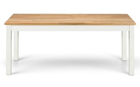 COX105 Coffee Table - Ivory & Oak