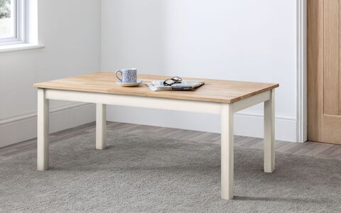 Coffee Table - Ivory & Oak