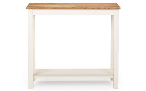 Table 90Cm - Ivory & Oak