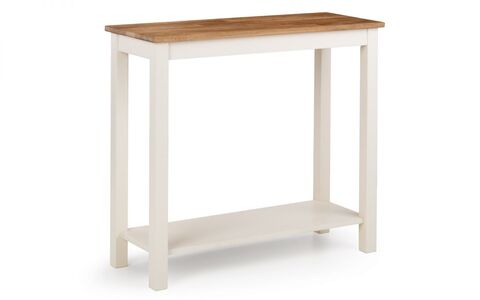 COX113 Console Table 90Cm - Ivory & Oak