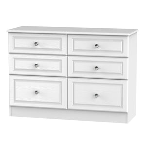 CRY015 6 Drawer Midi Chest