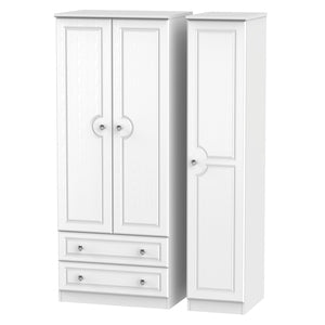 CRY131 Triple 2 Drawer Robe