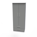 CTR061 2ft6in 2 Drawer Robe