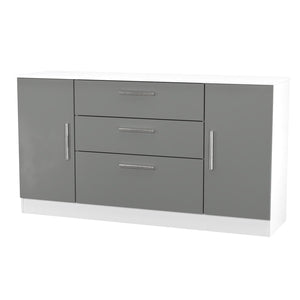 CTR207 2 Door/ 3 Drawer Wide Unit