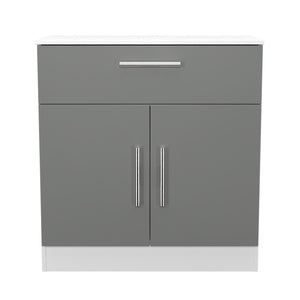 2 Door/ 1 Drawer Unit
