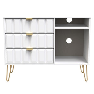 CUF246 3 Drawer TV Unit