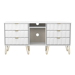 6 Drawer TV Unit
