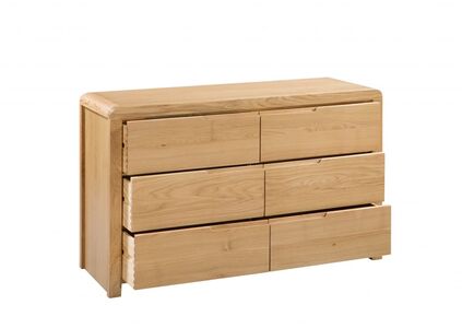6 Drawer Wide Chest