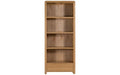 CUR305 Oak Tall Bookcase