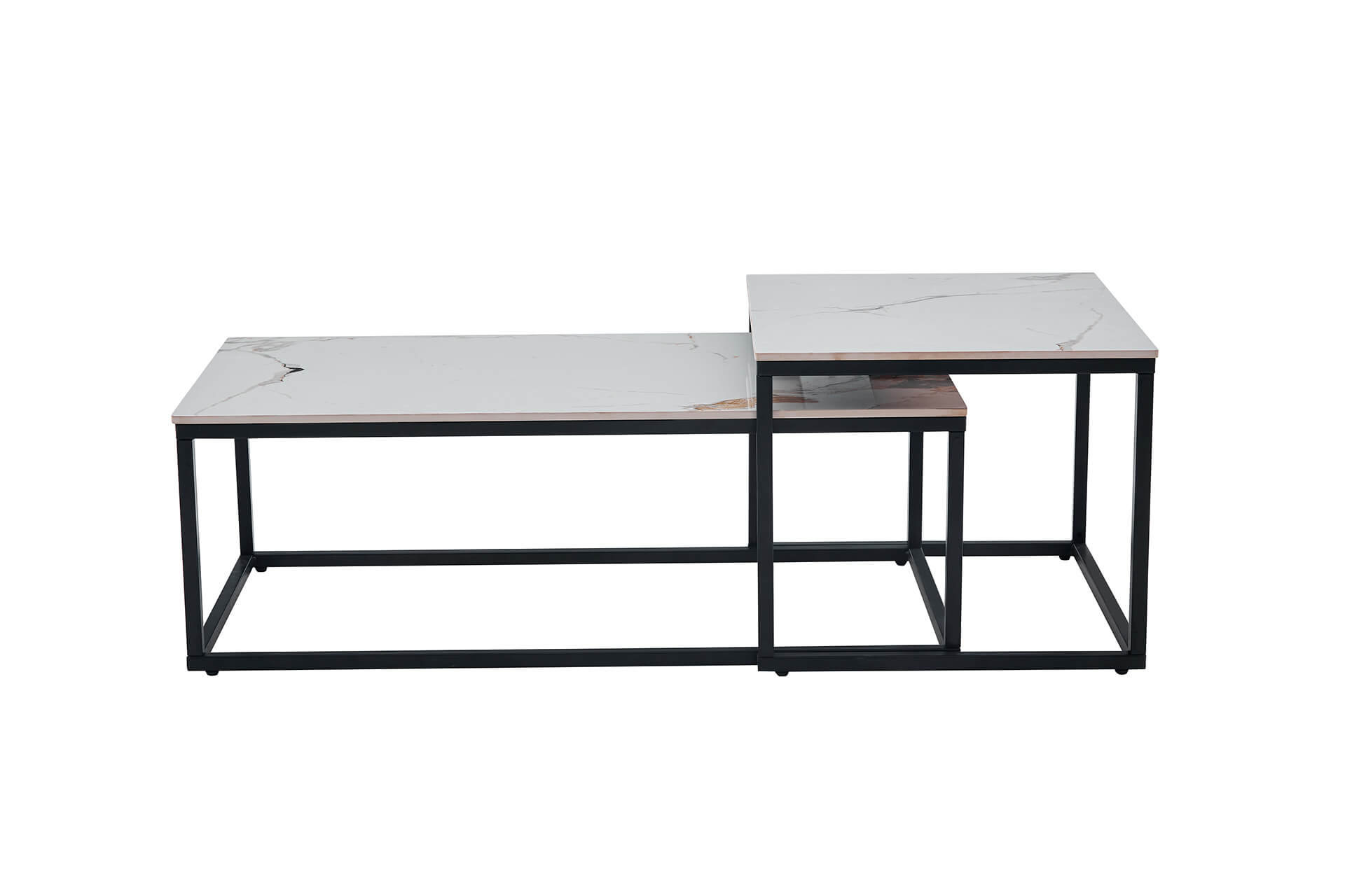 Cdy-007-WH Coffee Table Set - White