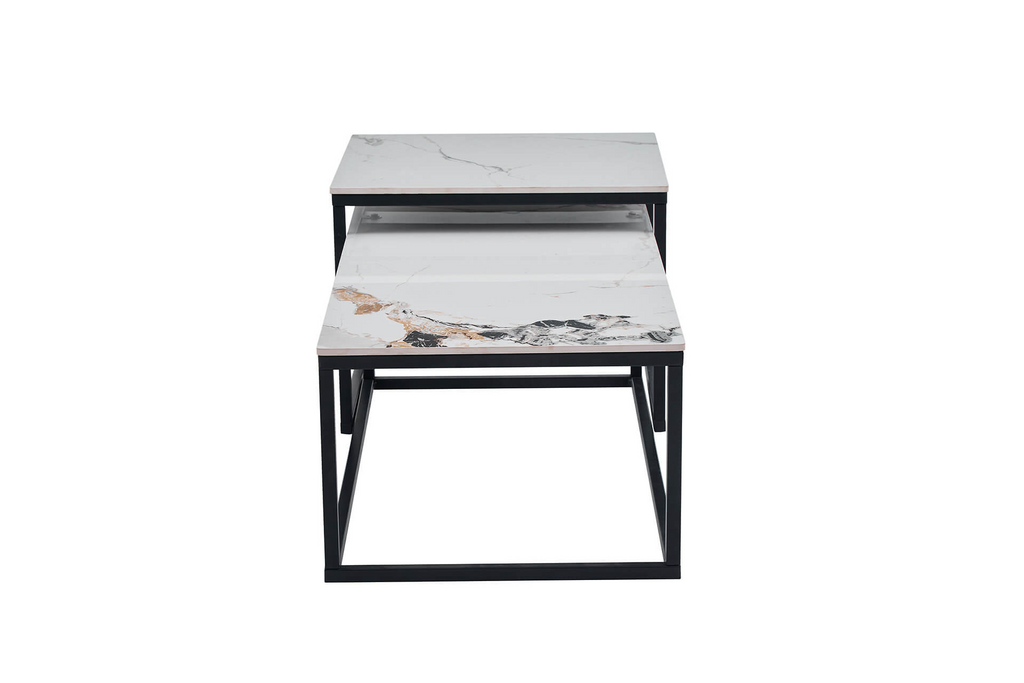 Cdy-007-WH Coffee Table Set - White