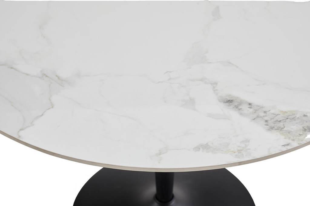 Cdy-100-WH Dining Table Round 1000 - White