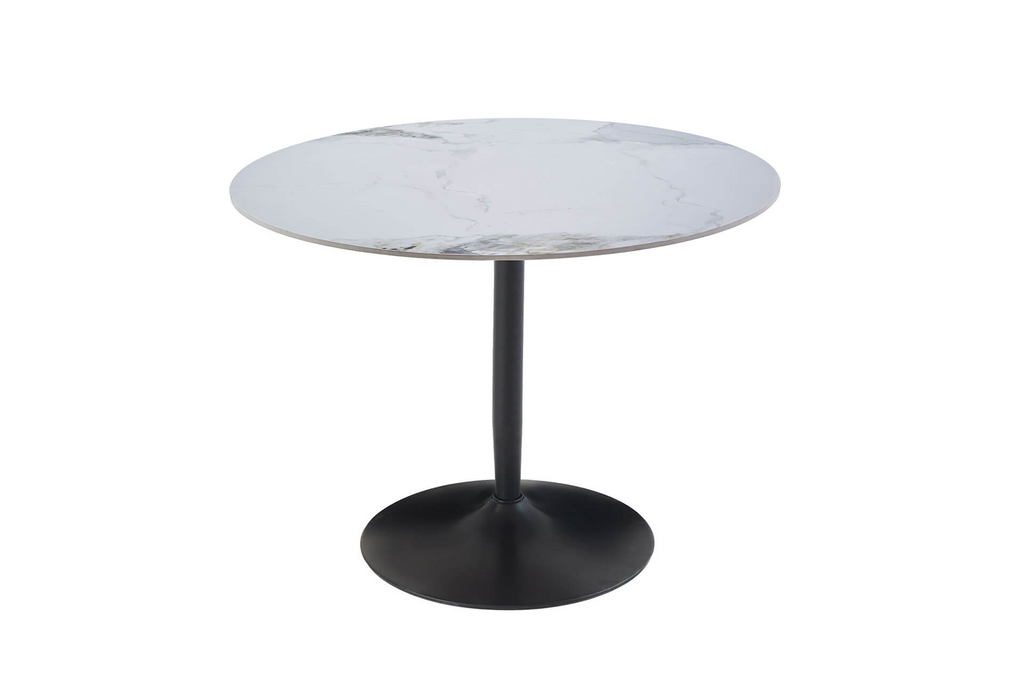 Cdy-080-WH Dining Table Round 800 - White