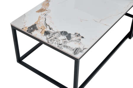 Cdy-007-WH Coffee Table Set - White