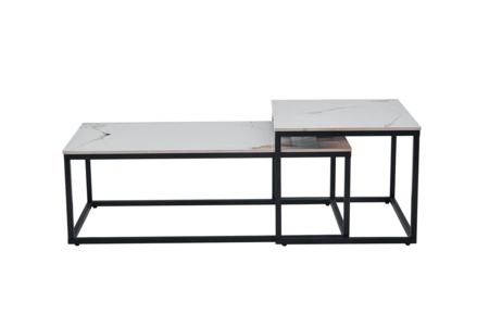 Cdy-007-WH Coffee Table Set - White