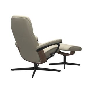 Chair W/ Footstool - Cross