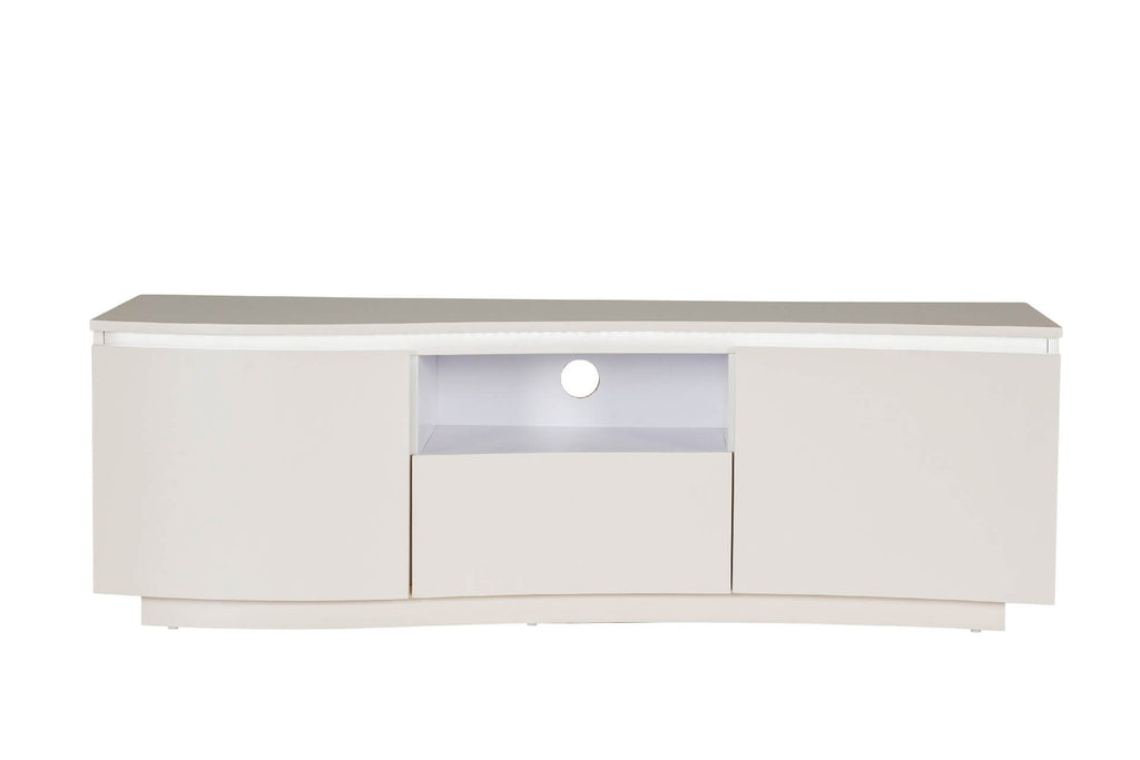 Dav-014-GE TV Cabinet - Greige Matt with LED