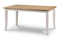 DAV201 Oak/Elephant Grey Dining Table