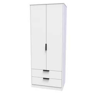 DEG081 2 Drawer Wardrobe