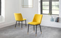 DEL003 Dining Chair - Mustard