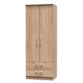 DEV081 Tall 2ft6in 2 Drawer Robe
