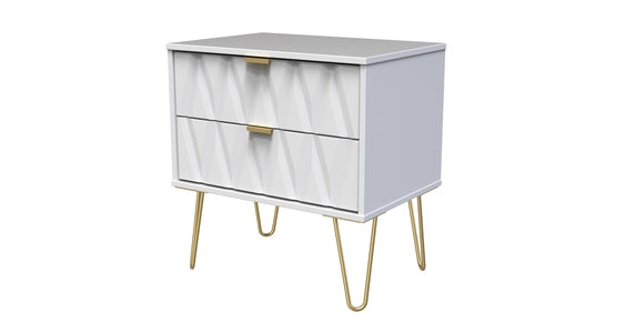 2 Drawer Midi Chest