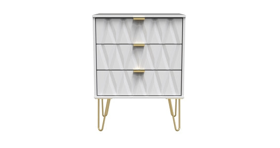 DIF023 3 Drawer Midi Chest