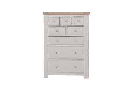 Tall Chest 8 Drawer - Taupe