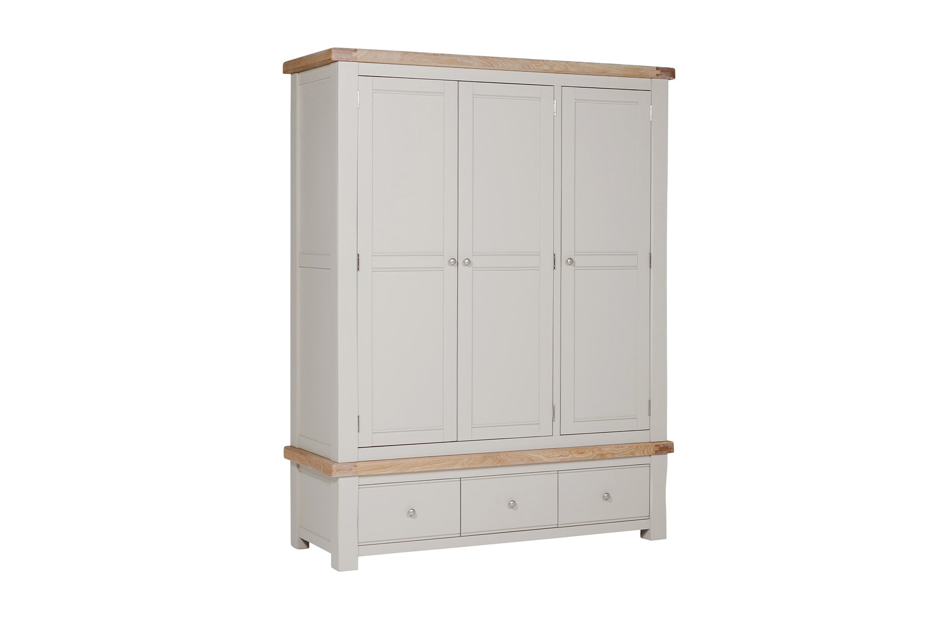 Dne-423-TP Wardrobe 3 Door - Taupe
