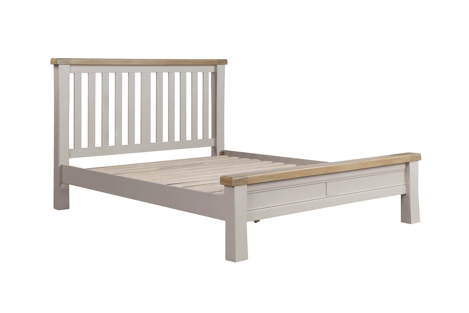 Dne-484-TP-Low Bed 4'6 Low Footboard - Taupe