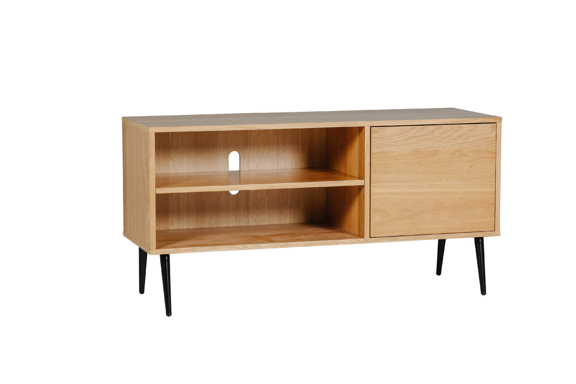 Dol-023-OK TV Unit 1200 - Natural Oak