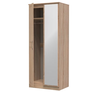 2ft6in Mirror Robe