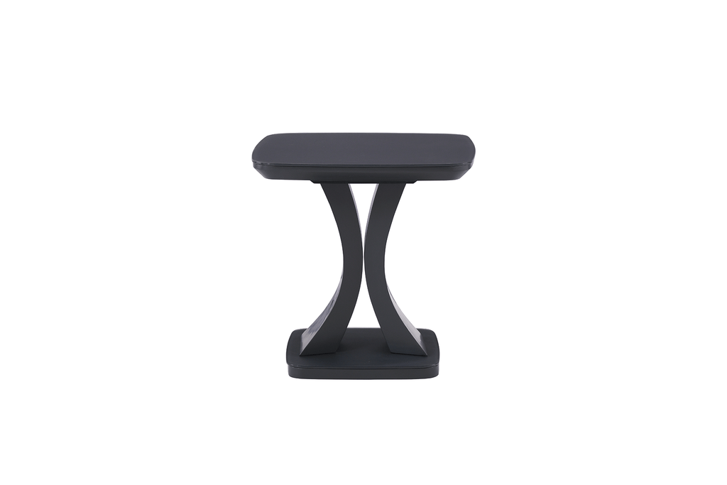 Dav-008-CL Lamp Table - Charcoal
