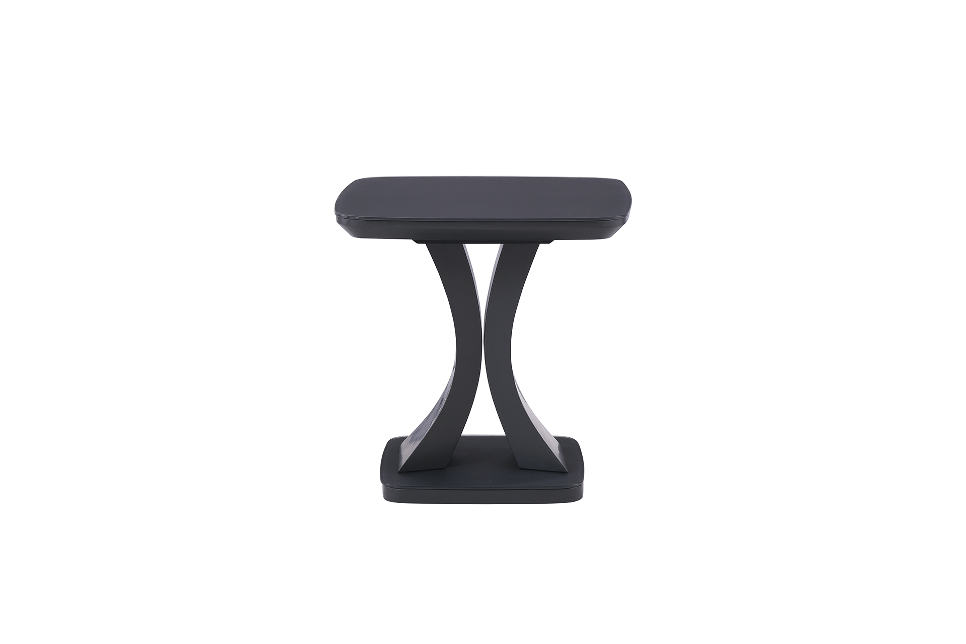 Dav-008-CL Lamp Table - Charcoal