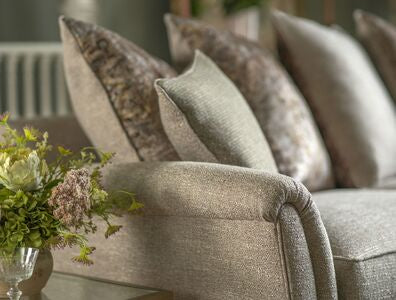 LHF Single Seat Arm End - Pillow Back