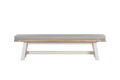 Dne-155-GY Dining Bench Fabric Cushion - Grey