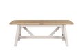 Dne-190-TP Refectory Dining Table 1900-2350 Extending - Taupe