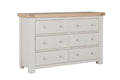 Dne-413-TP Dressing Chest 6 Drawer - Taupe