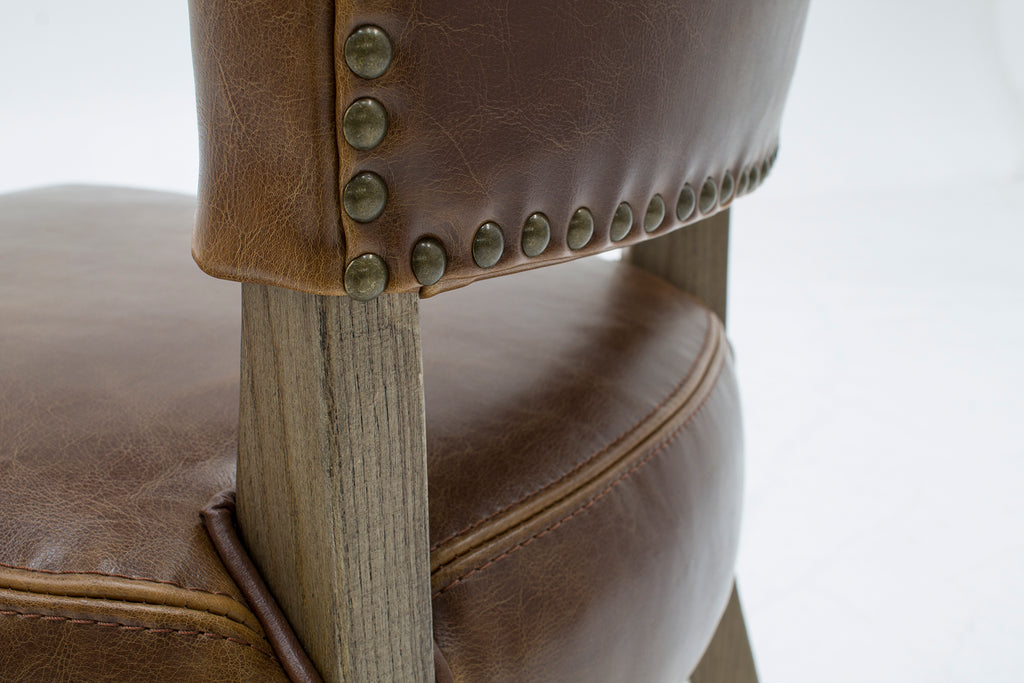 Duk-111-BR Dining Chair Leather - Tan Brown (2).jpg