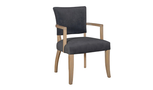 Duk-341-DKGY Arm Chair Velvet - Dark Grey