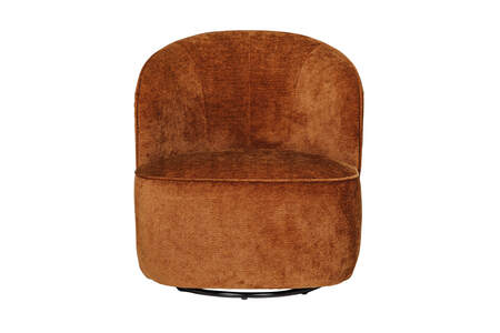 Swivel Accent Chair - Rust