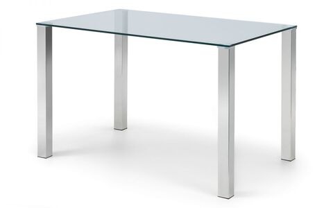 ENZ001 Glass Top Dining Table