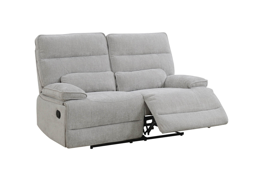 Eoe-312-GY 2 Seater Manual Recliner - Grey