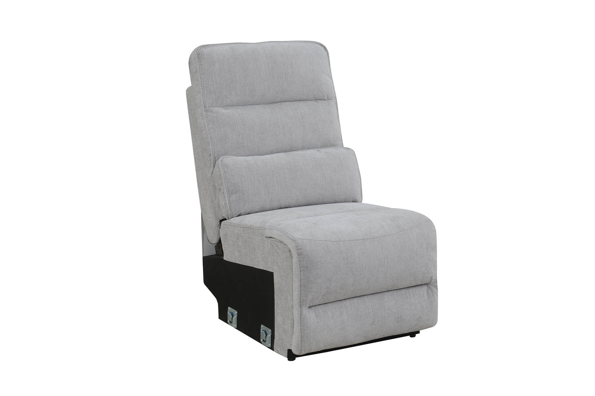 Eoe-509-GY Armless Sectional - Grey
