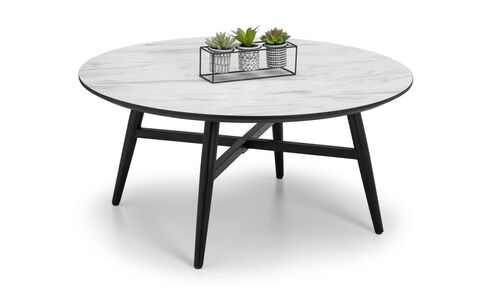 FIR101 Marble Effect Coffee Table