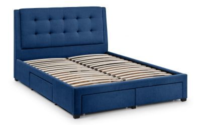 4 Drawer Bed 150Cm - Blue