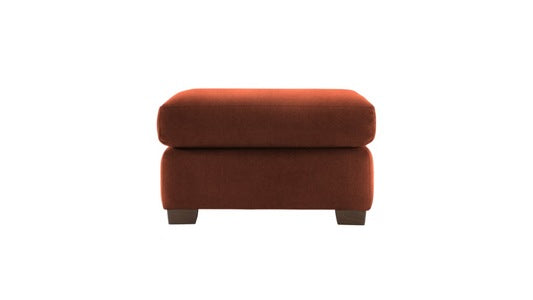 4WS76 Footstool with Show wood