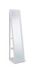 MIR034 White Storage Mirror