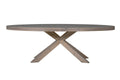 Fun-235-OK Dining Table Oval 2350 - Smoked Oak