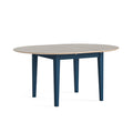8264 Round Ext. Dining Table 1200/1550 - Navy